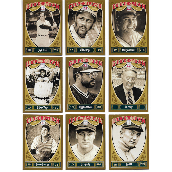 2013 Panini Cooperstown 100 Card Baseball Base Set
