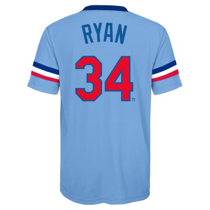 Youth Nolan Ryan Texas Rangers Cooperstown Collection Jersey Tee Youth Nolan Ryan Texas Rangers Cooperstown Collection Jersey Tee