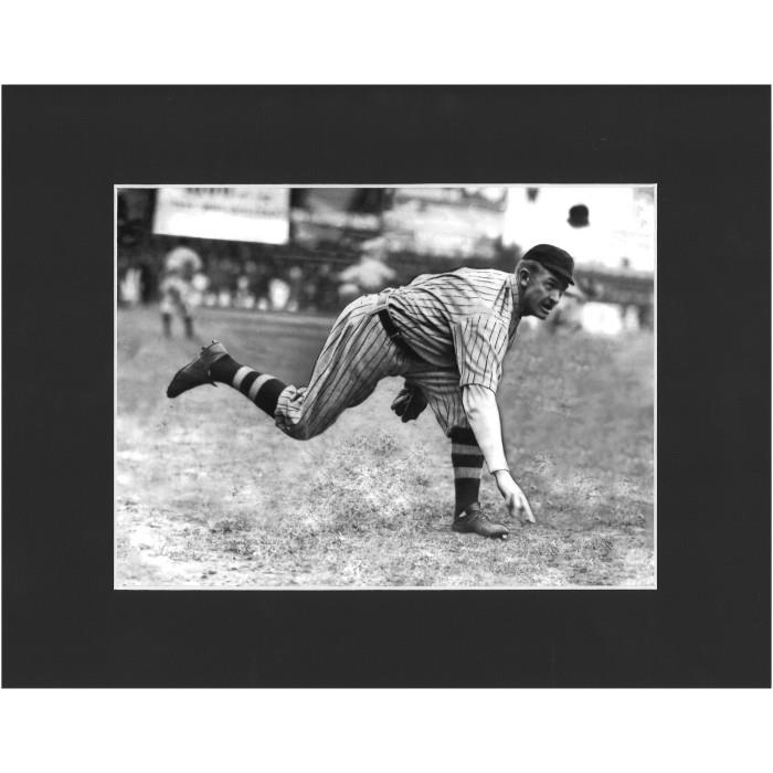 Matted 8x10 Photo- Christy Mathewson 1912