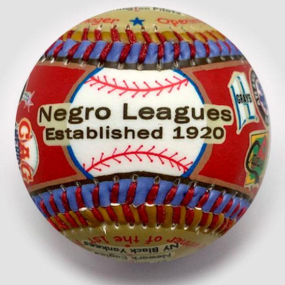 Negro Leagues Unforgettaballs Limited Commemorative Baseball with Lucite Gift Box