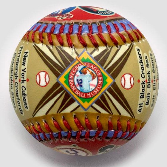 Negro Leagues Unforgettaballs Limited Commemorative Baseball with Lucite Gift Box