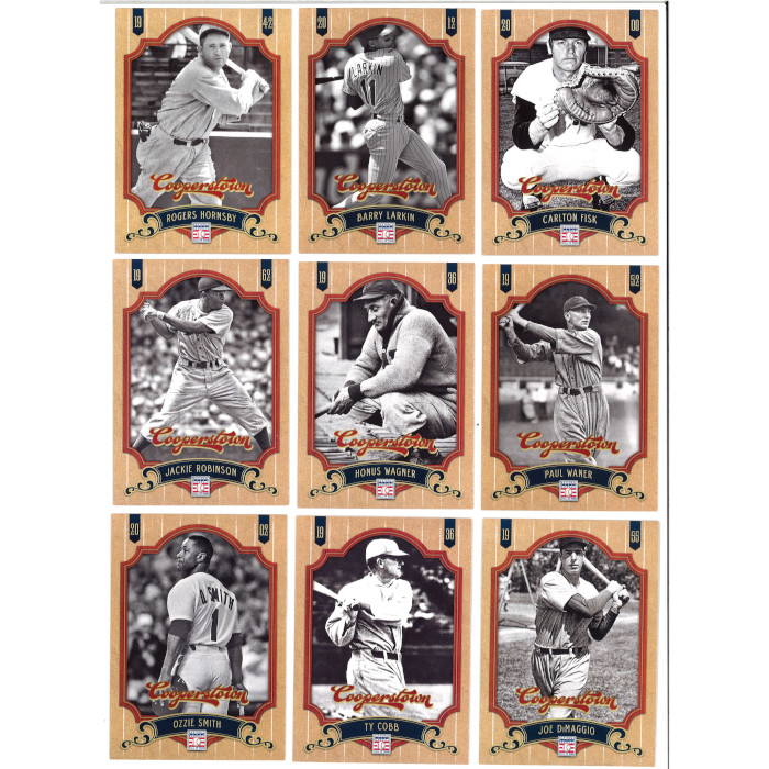 2012 Panini Cooperstown 150 Card Baseball Base Set