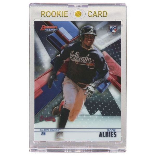 Ozzie Albies Atlanta Braves 2018 Bowman's Best # 54 Rookie Card