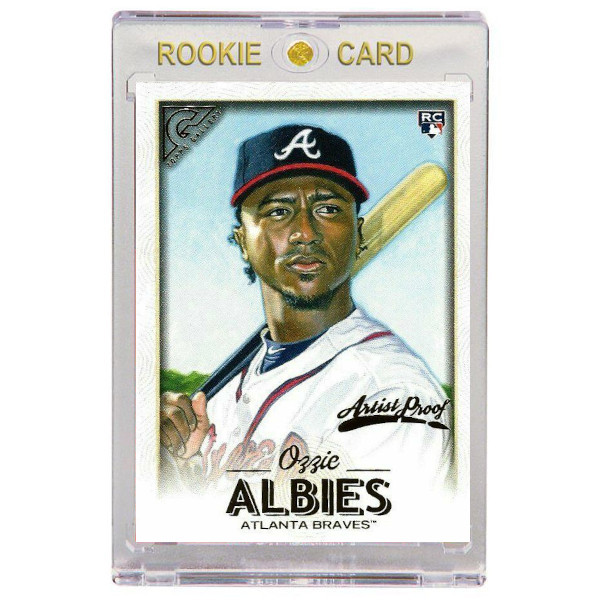 Ozzie Albies Atlanta Braves 2018 Topps Gallery # 67 Rookie Card