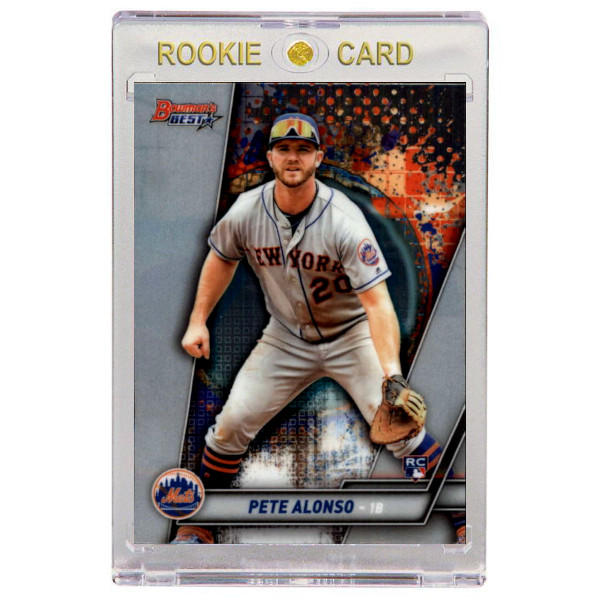 Pete Alonso New York Mets 2019 Bowman's Best # 32 Rookie Card Pete Alonso New York Mets 2019 Bowman's Best # 32 Rookie Card