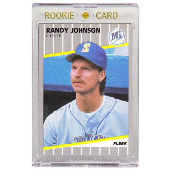 Randy Johnson Seattle Mariners 1989 Fleer Update # U59 Rookie Card