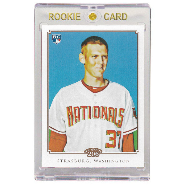 Stephen Strasburg Washington Nationals 2010 Topps T206 # 55 Rookie Card