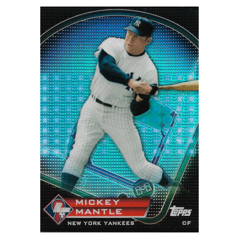 Mickey Mantle 2011 Topps Prime 9 Players of the Week Refractor # PNR7