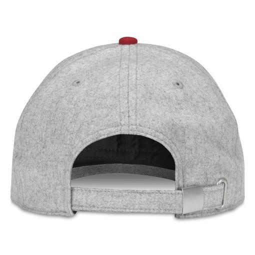 Men’s Cuban X Giants Negro League Archive Legends Heather Grey & Red Adjustable Cap