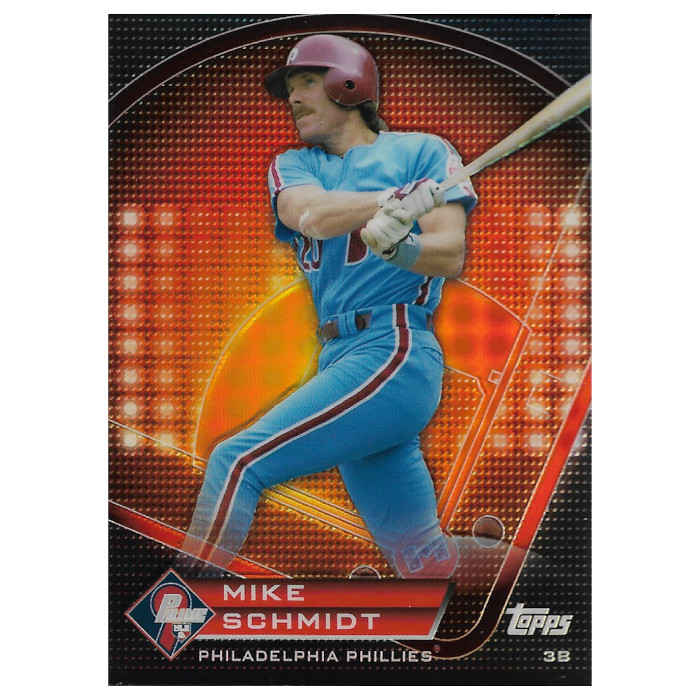 Mike Schmidt 2011 Topps Prime 9 Players of the Week Refractor # PNR5