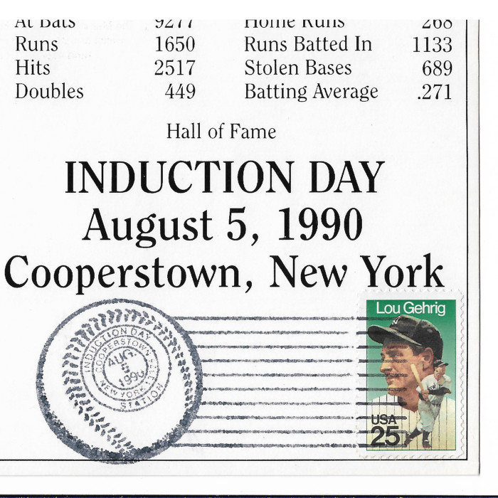 Joe Morgan Cincinnati Reds 1990 Hall of Fame Induction 8x10 Photocard with Induction Day Stamp Cancellation Joe Morgan Cincinnati Reds 1990 Hall of Fame Induction 8x10 Photocard with Induction Day Stamp Cancellation
