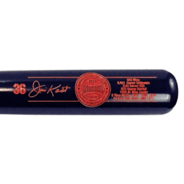 Jim Kaat Baseball Hall of Fame 2022 Induction Limited Edition Full Size 34" Career Stat Bat