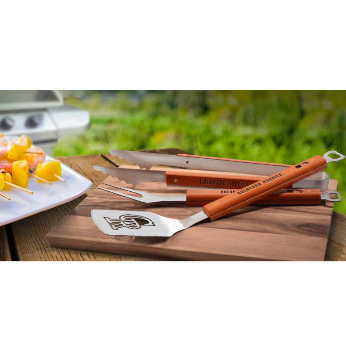 Colorado Rockies Classic Series 3-Piece BBQ Sets
