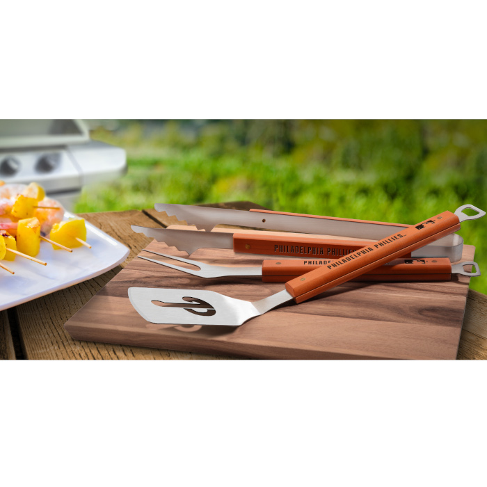 Philadelphia Phillies Classic Series 3-Piece BBQ Sets