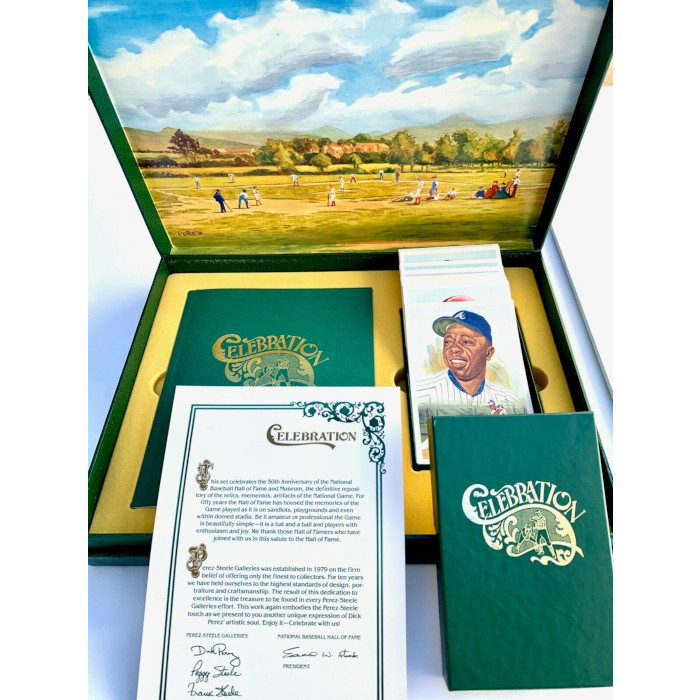 Perez-Steele 1989 Complete Celebration 44 Card Set In Collector's Box Perez-Steele 1989 Complete Celebration 44 Card Set In Collector's Box