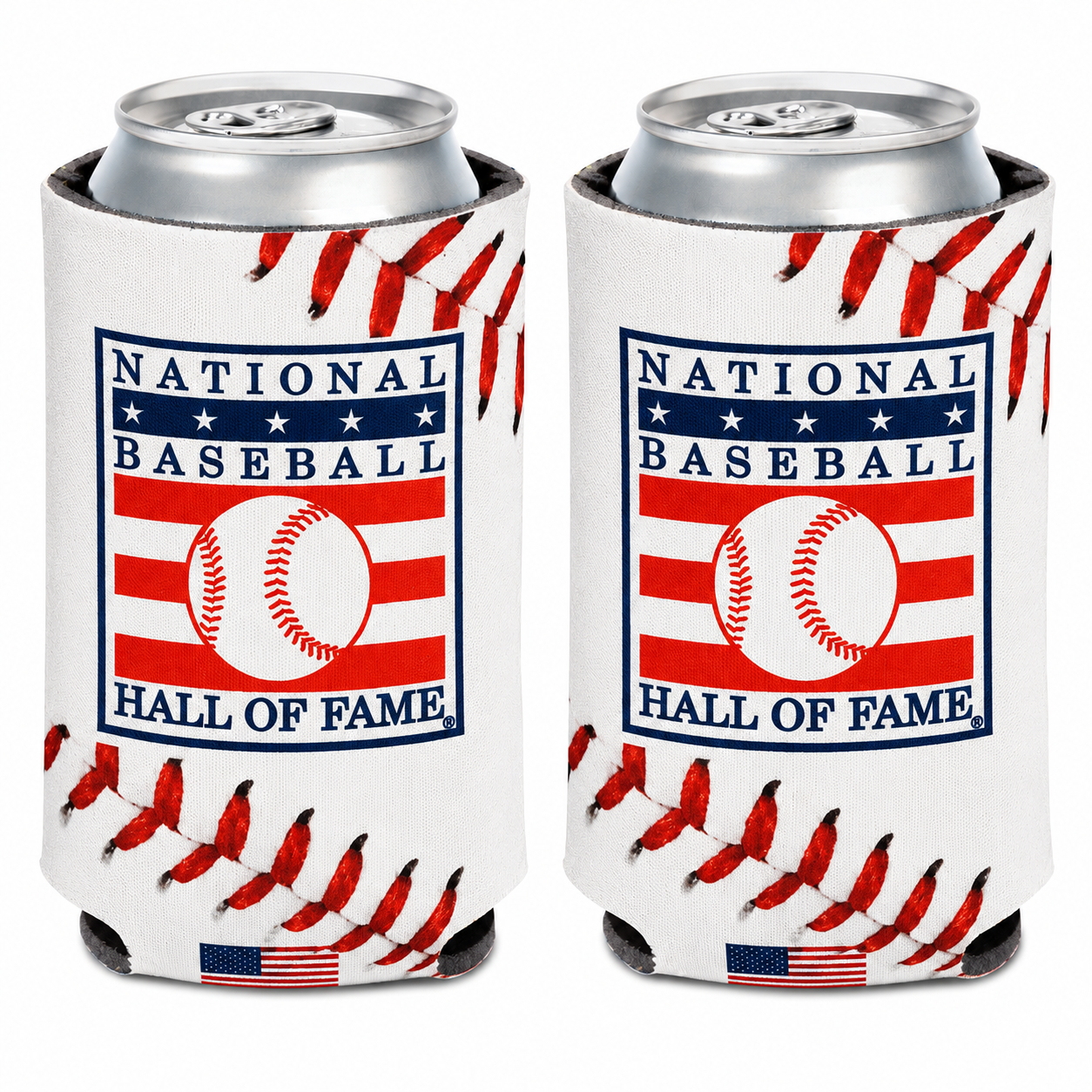 Baseball Hall of Fame Stitches Can Cooler