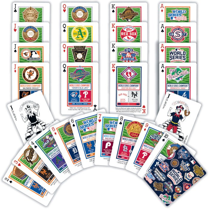 MLB World Series Playing Card Deck MLB World Series Playing Card Deck