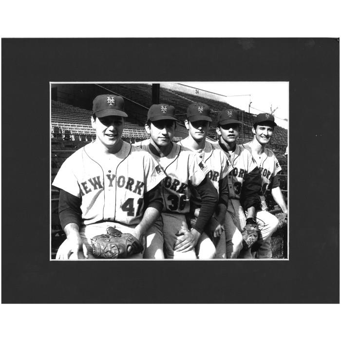 Matted 8x10 Photo- 1969 Mets Pitching Staff Matted 8x10 Photo- 1969 Mets Pitching Staff
