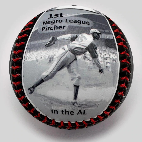 Satchel Paige G.O.A.T. Unforgettaballs Limited Commemorative Baseball with Lucite Gift Box