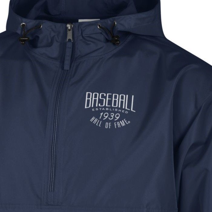 Unisex Champion Baseball Hall of Fame Navy Packable Jacket