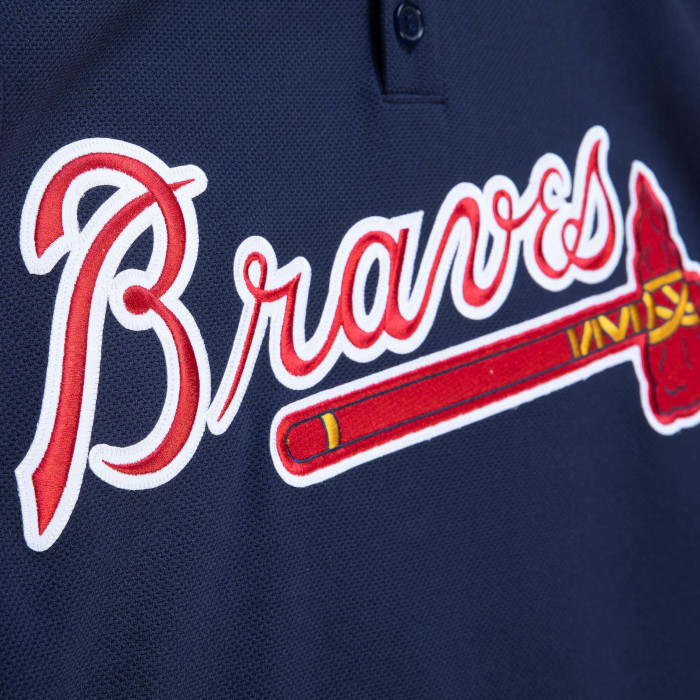 Men's Mitchell & Ness Chipper Jones 2003 Atlanta Braves Mesh Batting Practice Cooperstown Jersey