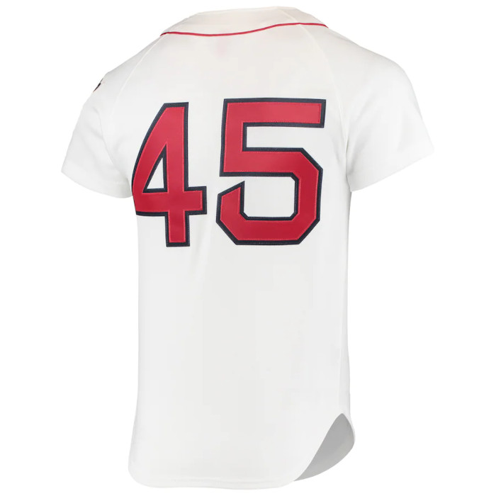 Men’s Mitchell & Ness Pedro Martinez Boston Red Sox Authentic 1999 Home Jersey