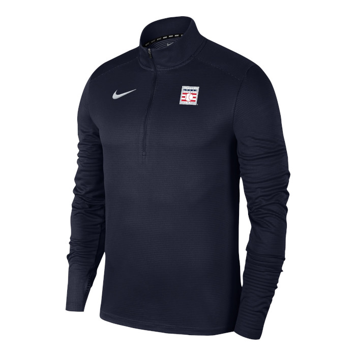 Men’s Nike Baseball Hall of Fame Dri-Fit Navy Pacer ¼ Zip