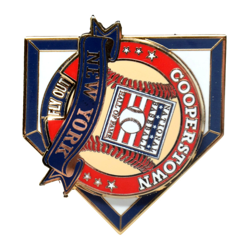 Baseball Hall of Fame Logo Spinner Pin Baseball Hall of Fame Logo Spinner Pin