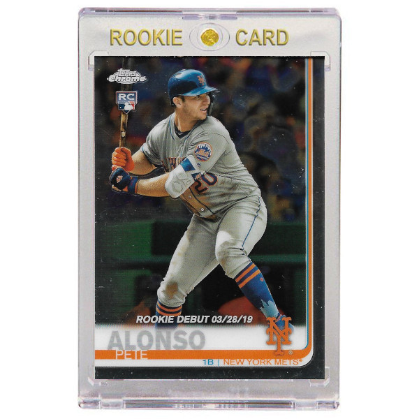 Pete Alonso New York Mets 2019 Topps Chrome Update # 86 Rookie Card
