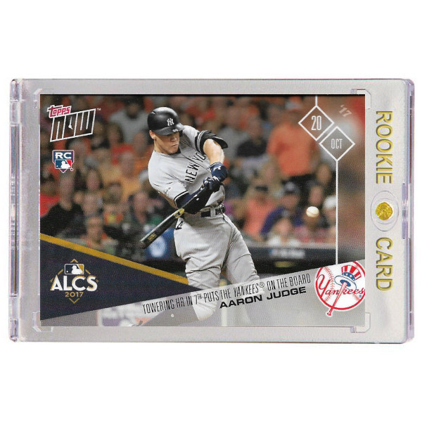 Aaron Judge New York Yankees 2017 Topps Now # 801 Rookie Card