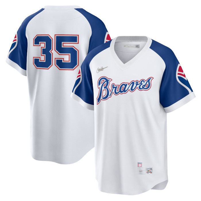 MLB Braves Niekro 35 ジャージ 48(XL) MLB Braves Niekro 35 ジャージ 48(XL) - メルカリ