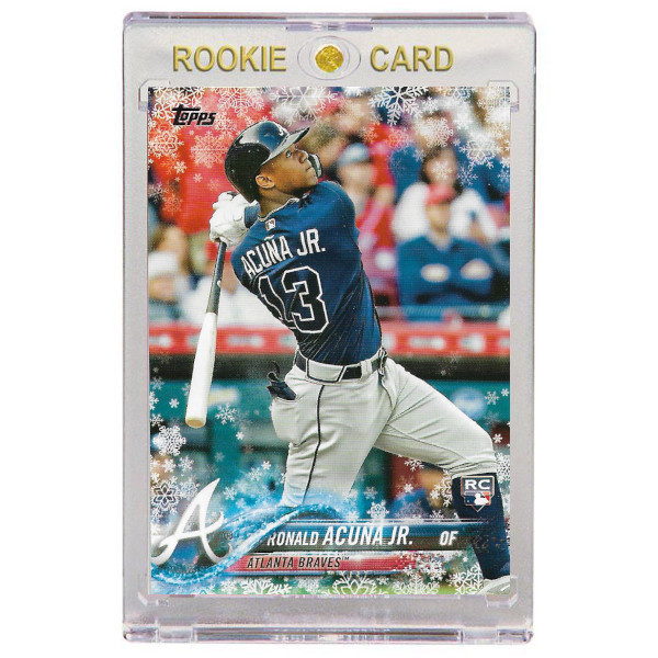 Ronald Acuna Atlanta Braves 2018 Topps Update # HMW50 Rookie Card