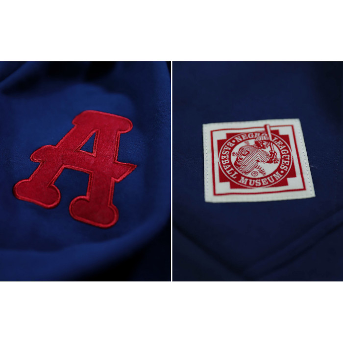 Atlanta Black Crackers Negro League Heritage Dark Royal Hooded Sweatshirt