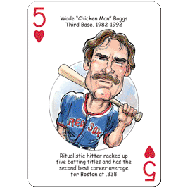 Hero Decks Caricature Playing Cards For Boston Red Sox Fans