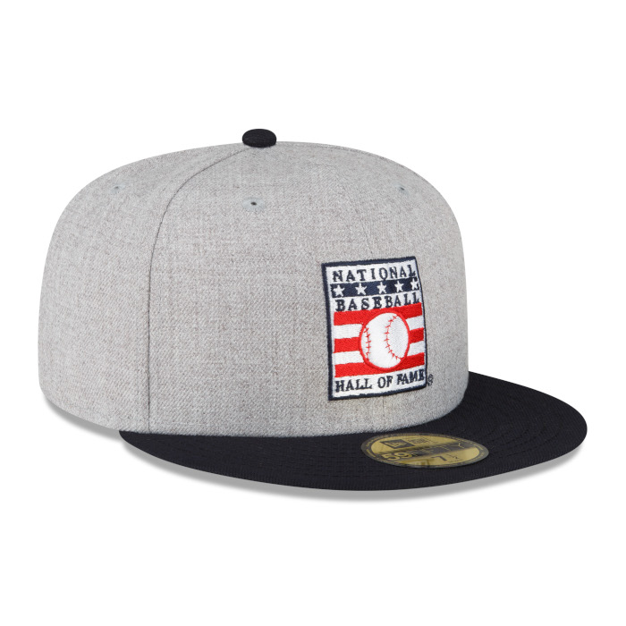 Men’s New Era Baseball Hall of Fame Vintage Grey 59FIFTY Fitted Cap Men’s New Era Baseball Hall of Fame Vintage Grey 59FIFTY Fitted Cap