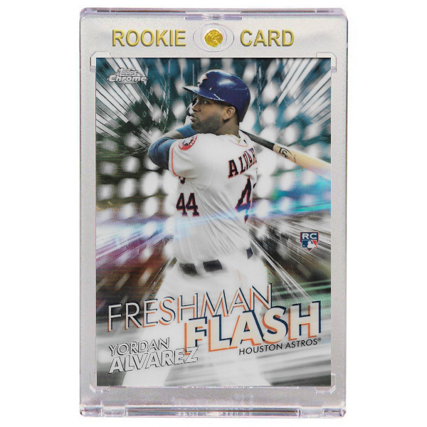 Yordan Alvarez Houston Astros 2020 Topps Chrome Freshman Flash # 15 Rookie Card