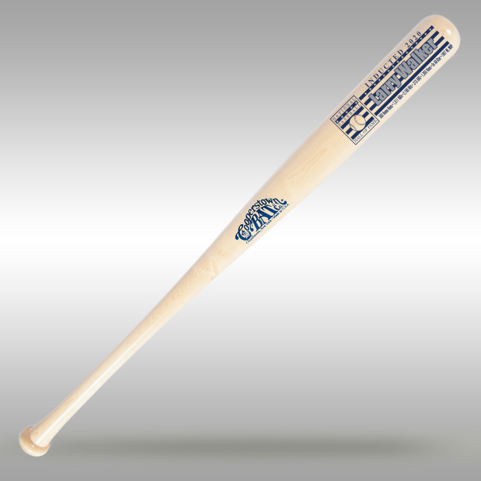 Larry Walker Baseball Hall of Fame Silver Player Series Full Size Bat Larry Walker Baseball Hall of Fame Silver Player Series Full Size Bat
