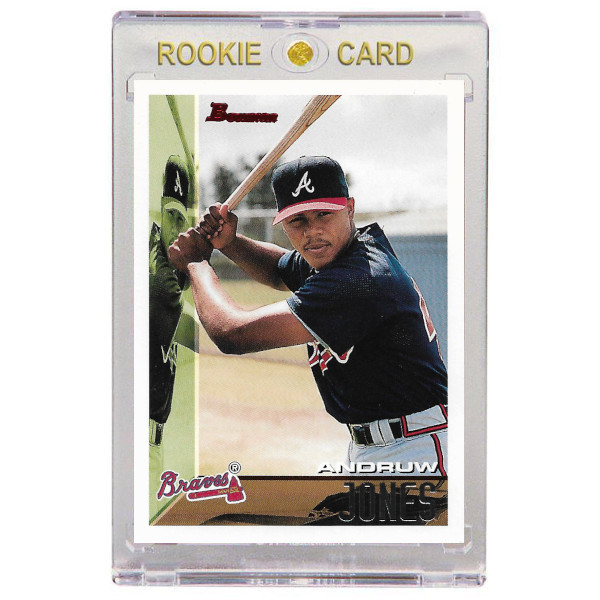 Andruw Jones Atlanta Braves 1995 Bowman # 23 Rookie Card