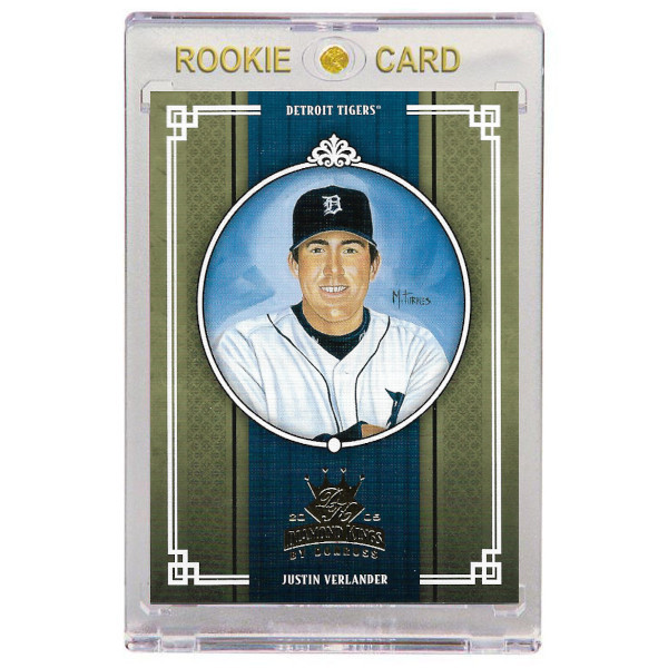 Justin Verlander Detroit Tigers 2005 Donruss Diamond Kings # 265 Rookie Card