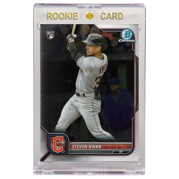Steven Kwan Cleveland Guardians 2022 Bowman Chrome # 39 Rookie Card