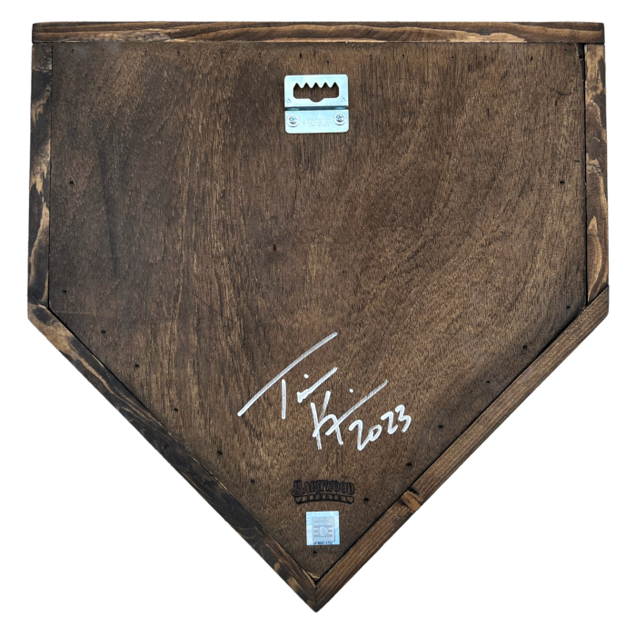 Personalized Hall of Fame Vintage Distressed Wood 18.5 Inch Legacy Home Plate