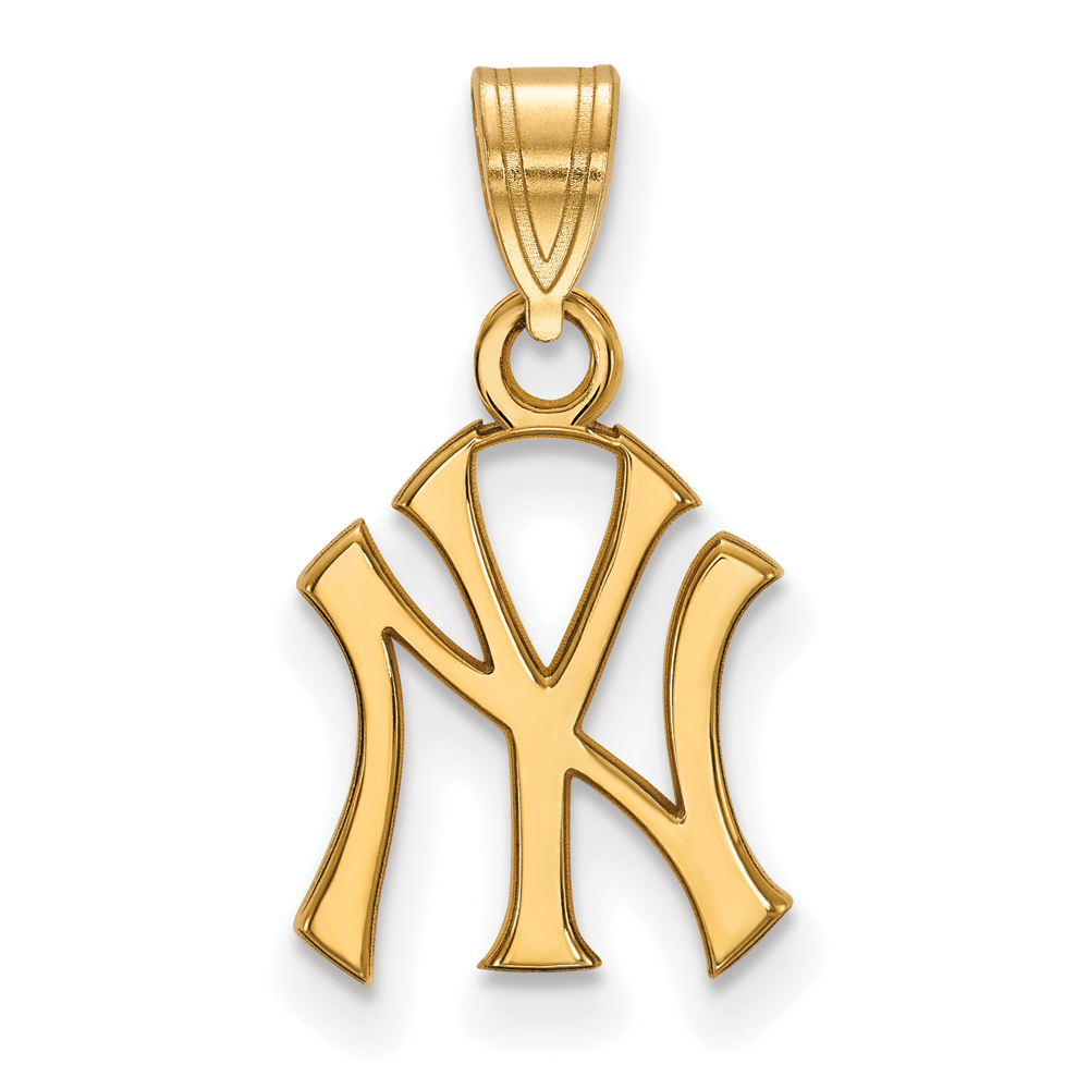 LogoArt New York Yankees 14k Gold Logo Small Pendant LogoArt New York Yankees 14k Gold Logo Small Pendant