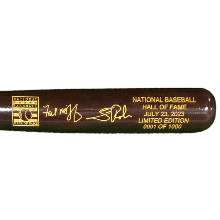 Scott Rolen Baseball Hall of Fame 2023 Induction Limited Edition Full Size  34 Career Stat Bat