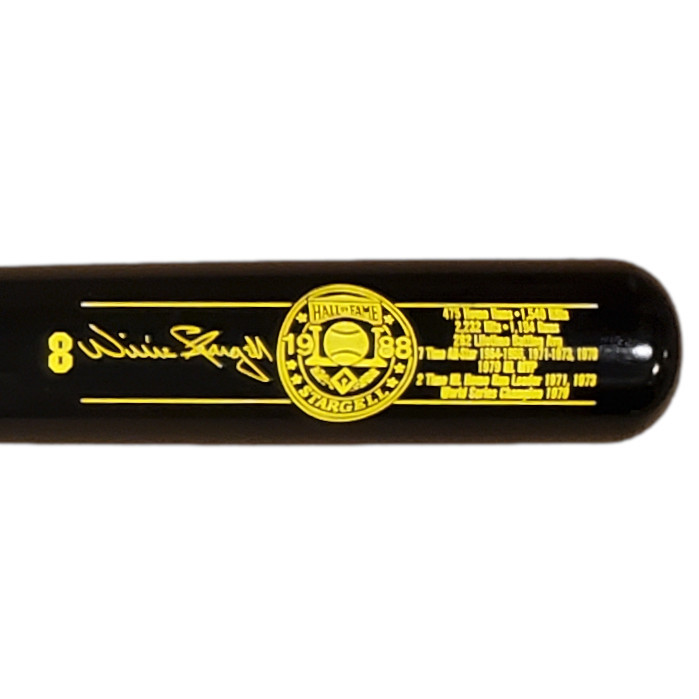 Willie Stargell Baseball Hall of Fame 1988 Induction Limited Edition Full Size 34" Career Stat Bat Willie Stargell Baseball Hall of Fame 1988 Induction Limited Edition Full Size 34" Career Stat Bat