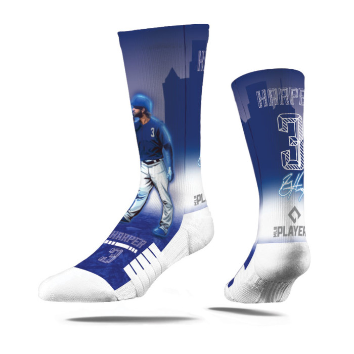 Strideline Bryce Harper Hometown Hero Premium Crew Socks