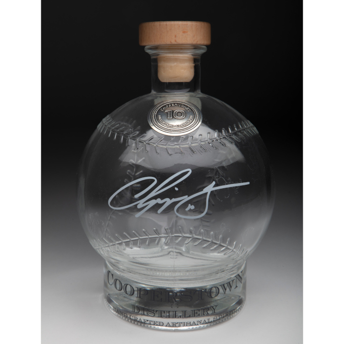 Chipper Jones Cooperstown Distillery Hall of Fame Signature