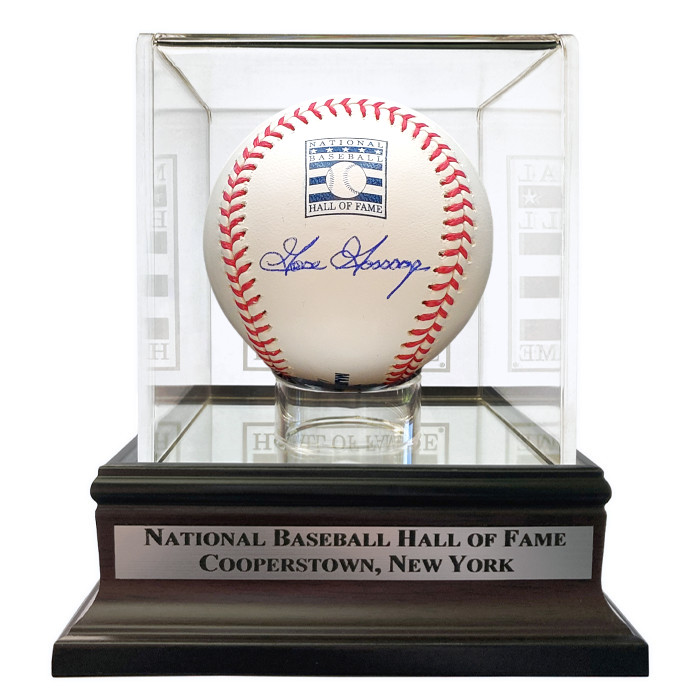 Goose Gossage Autographed Hall of Fame Logo Baseball with HOF Case (Beckett)