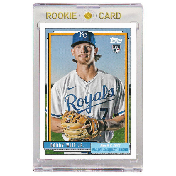 Bobby Witt Jr. Kansas City Royals 2022 Topps Archives # 361 Rookie Card Bobby Witt Jr. Kansas City Royals 2022 Topps Archives # 361 Rookie Card