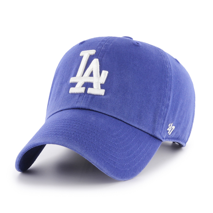 47 Brand Los Angeles LA Dodgers MVP Hat Cap White/Royal