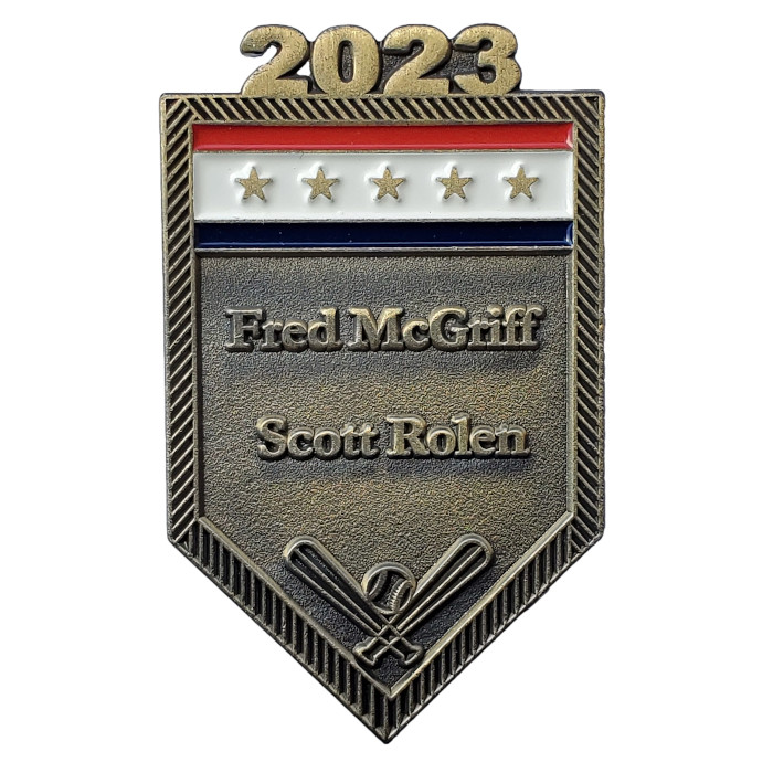 Baseball Hall of Fame Class of 2023 Roster Pin